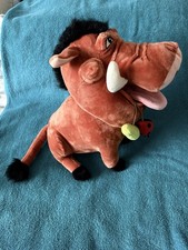 15” PUMBAA Soft Toy | Disney Store Original Stamp | The Lion King | Plush 