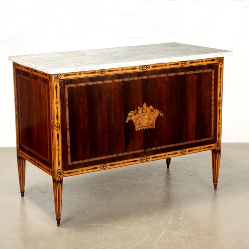 Antique Neoclassical Room Various Essences Tuscany XVIII Century Certified - Picture 3 of 23