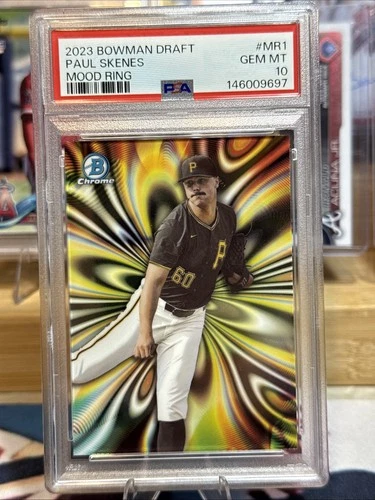 2024 Bowman Chrome Draft Paul Skenes Mood Ring SSP Prospect PSA 10 #MR-1