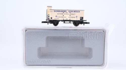 Märklin Z 80714 Güterwagen (Bierbrauerei Gebr. Müser) Gk der DB | Zustand: Gebraucht