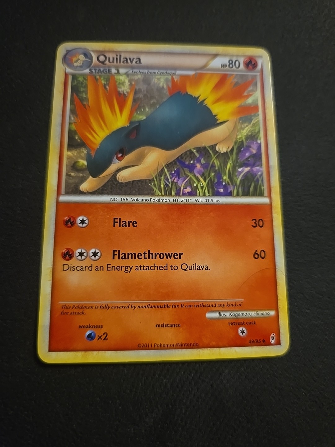 Quilava 49/95 - Call of Legends - Uncommon - Pokemon Card TCG