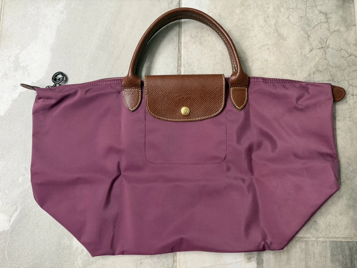 Longchamp Le Pliage Tote Purple Bags & Handbags for Women for sale