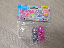 Sugar Swaps Twinsies Babies Mini Squishy Squeeze Twins Fidget Toy Purple/Pink