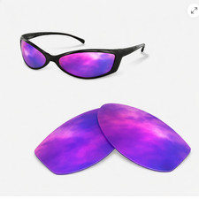 newpolar Polarized Replacement Lenses for arnette swinger an 250 purple mirror