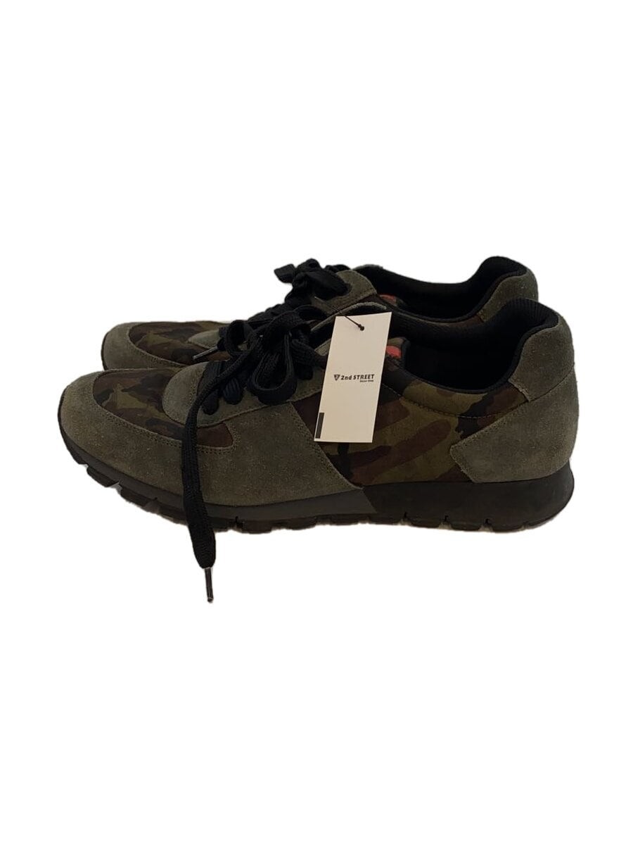 PRADA Low-Cut Sneakers in White US Size 9 Style KHK 4E2700-image