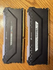 CORSAIR VENGEANCE RGB PRO 32GB 2x16GB 3200MHz DDR4 Dual-Channel RAM Kit