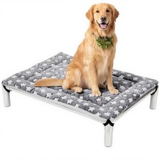 Elevated Dog Bed Cover Outdoor Dog Cot Cover for Large Crate Bed 42 x 30 Inch...