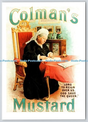 L353698 Colman Mustard. Long to Reign Over us. God Save the Queen. Victorian Adv