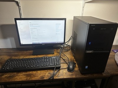 Acer Extensa M2610 Intel Core I3 4GB RAM Win10 Pro Komplett PC