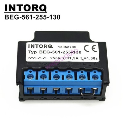 INTORQ 13053795 Typ BEG-561-255-130 255V 3,0/1,5A t=1,30s brake rectifier module