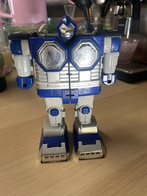 1998 Power Rangers Zord Lost Galaxy Blue Gorilla Zord Deluxe Megazord Legs - Photo 1/4