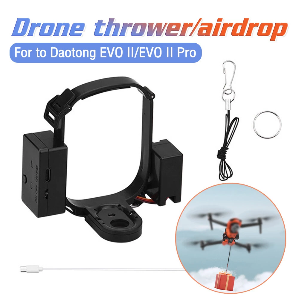Drone to outlet drop bait