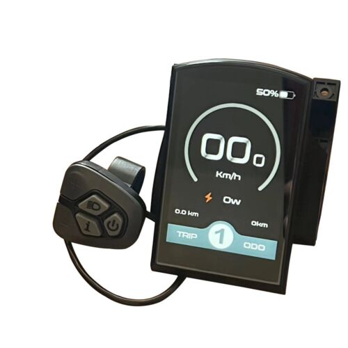 EBike LCD Display Electric Bike Conversion Kit 48V for Bafang MID Motor Meter - Picture 3 of 13