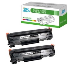 2 Black Toner Cartridge CE278A For HP LaserJet Pro M1536dnf P1566 P1606dn 78A