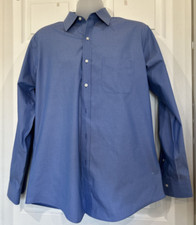 Brooks Brothers Regent 1818 Button Up Light Blue Non Iron Shirt Size 16- 4/5