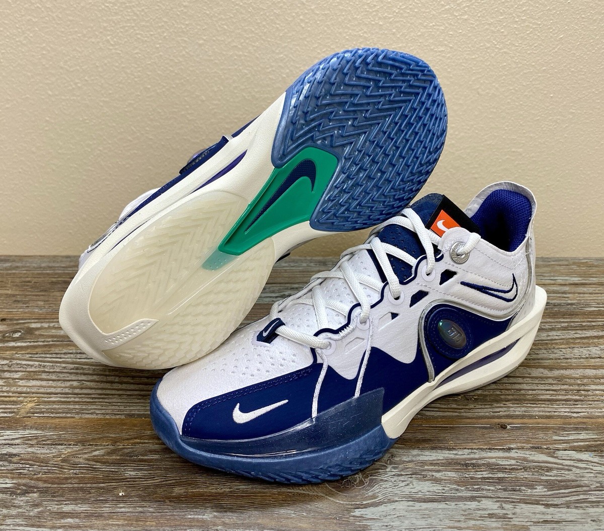 Nike Air Zoom GT Cut 3 ASW Basketball Shoes White Navy FZ4645-100