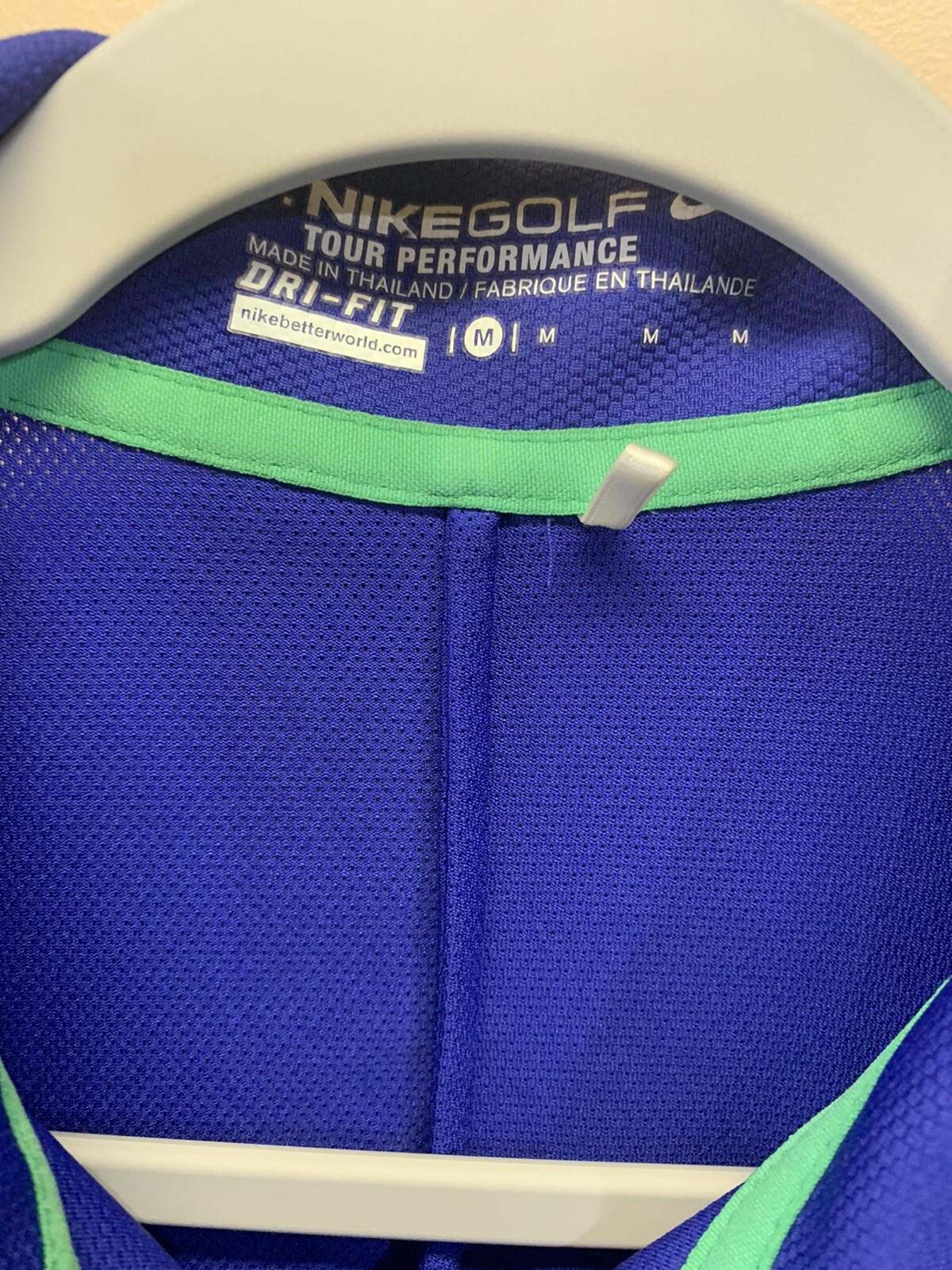 Nike Women's Size Medium Basic  Blue Solid Polyes… - image 2