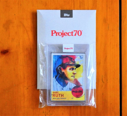 2021 Topps Project70 Babe Ruth Artist Proof Card Brittney Palmer 37/51 Yankees
