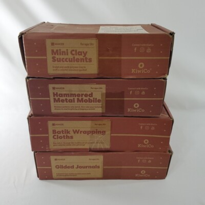 Subscription Kiwico Stem Kits Lot Of KiwiCo Maker Crate Kids Craft