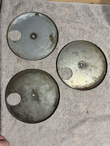 3xOriginal AS Mäher AS 26 AH 8 Rad Antriebsrad Abdeckung Abdeckblech