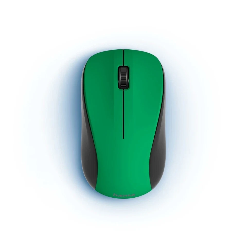Hama MW300 V2 3 Button Wireless Optical Mouse/1200DPI/Silent/PC/Green - Image 2 of 3