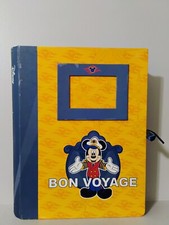 Disney Cruise Line Scrapbook Bon Voyage Photo Storage Case Frame