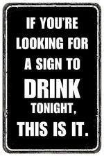 Sadytui Funny Bar Decor Man Cave Accessories Bar Signs For Home Bar Wall Deco...