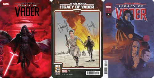 STAR WARS LEGACY OF VADER #4: COVER SET of 3  (5/21/2025)