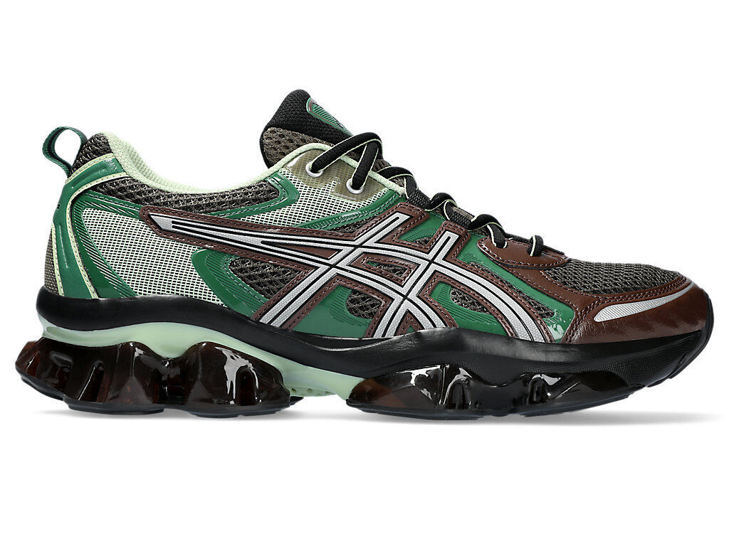 Asics Gel-Quantum Kinetic Dark Sepia Green 1203A270-251 Men's Size
