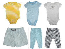 Baby Boy Carter s Leggings Bodysuits Lot of 6 - Size 9months