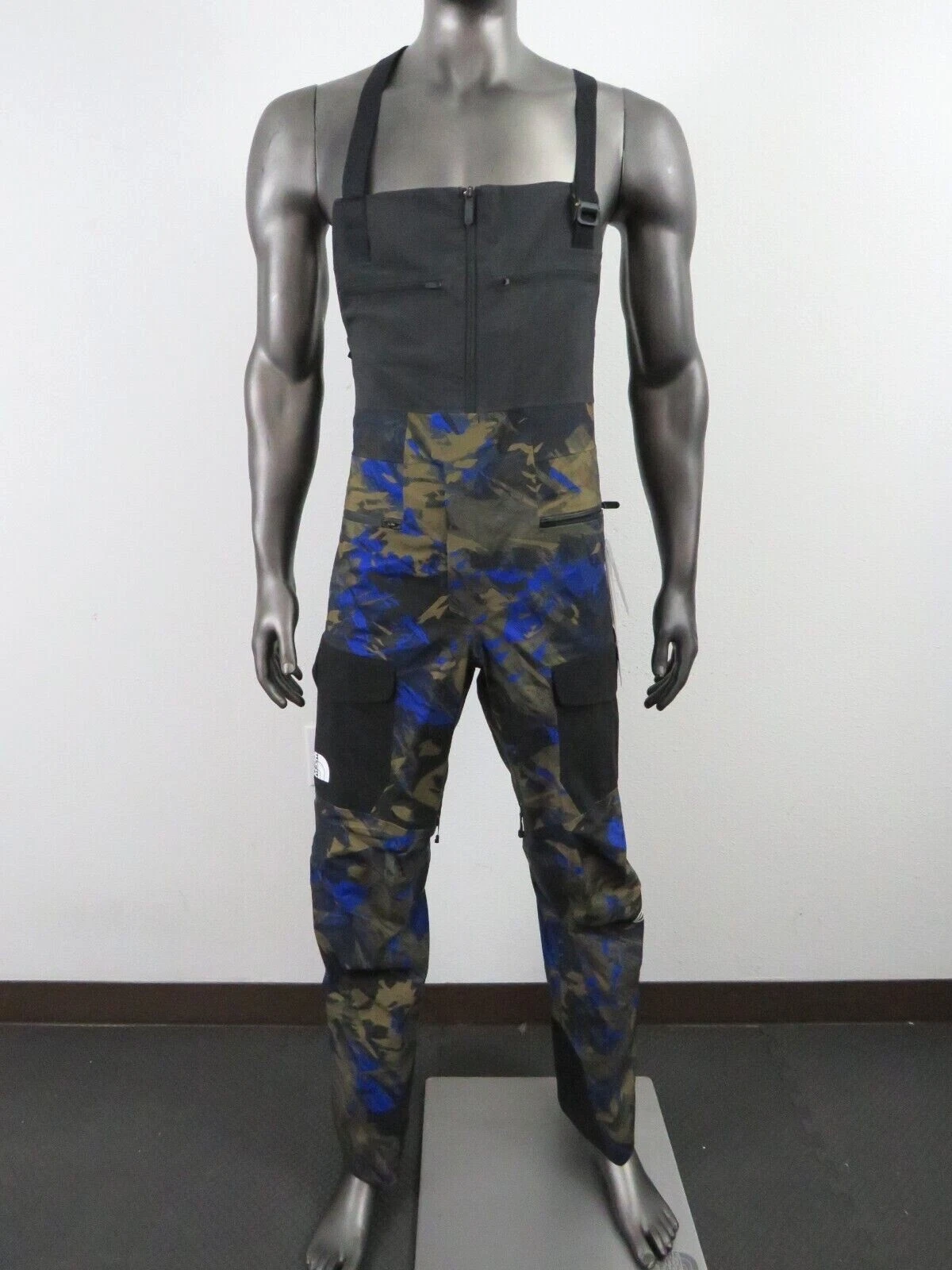 Mens North Face Summit Verbier Waterproof FUTURELIGHT Shell Ski Bibs Pant Olive
Opens in a new windo