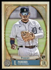 2021 Topps Gypsy Queen Isaac Paredes 87 Green Detroit Tigers