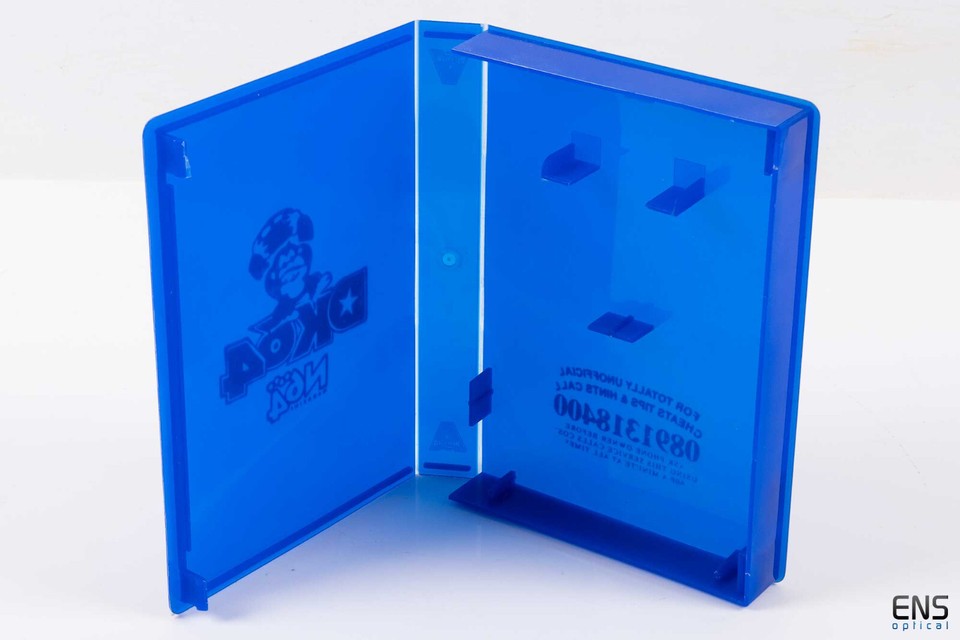 Donkey Kong 64 DK64 Blue Plastic Storage Cartridge Case For Nintendo 64