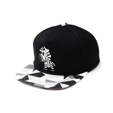 Unisex Mens Zebra Horse Paper Folding Origami Baseball Cap Snapback Hats Black