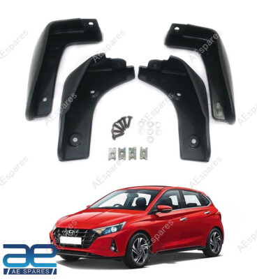 Schmutzfänger 4er Set kompatibel mit Hyundai I20 Magna Typ 3 2020-2023
