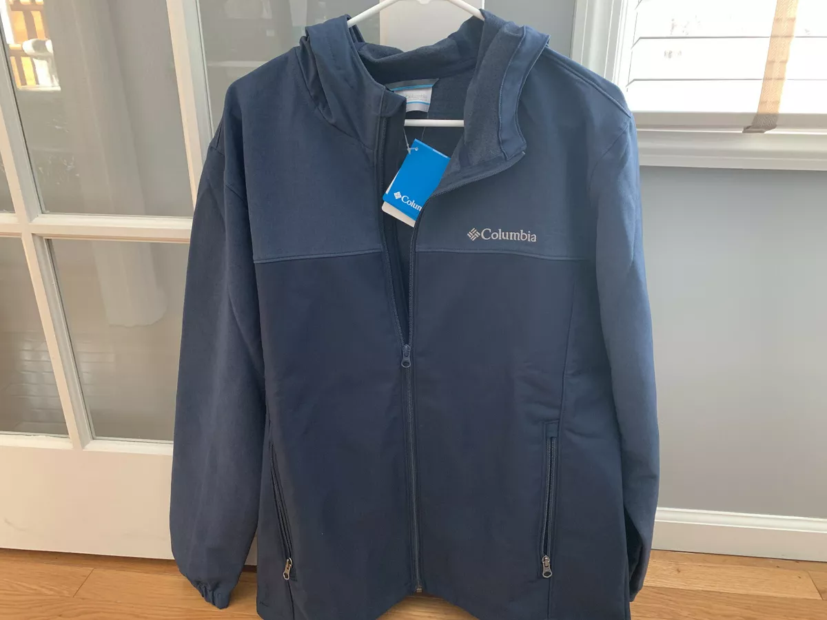 Columbia Men s Barr Lake Hooded Softshell Jacket Adult Size L