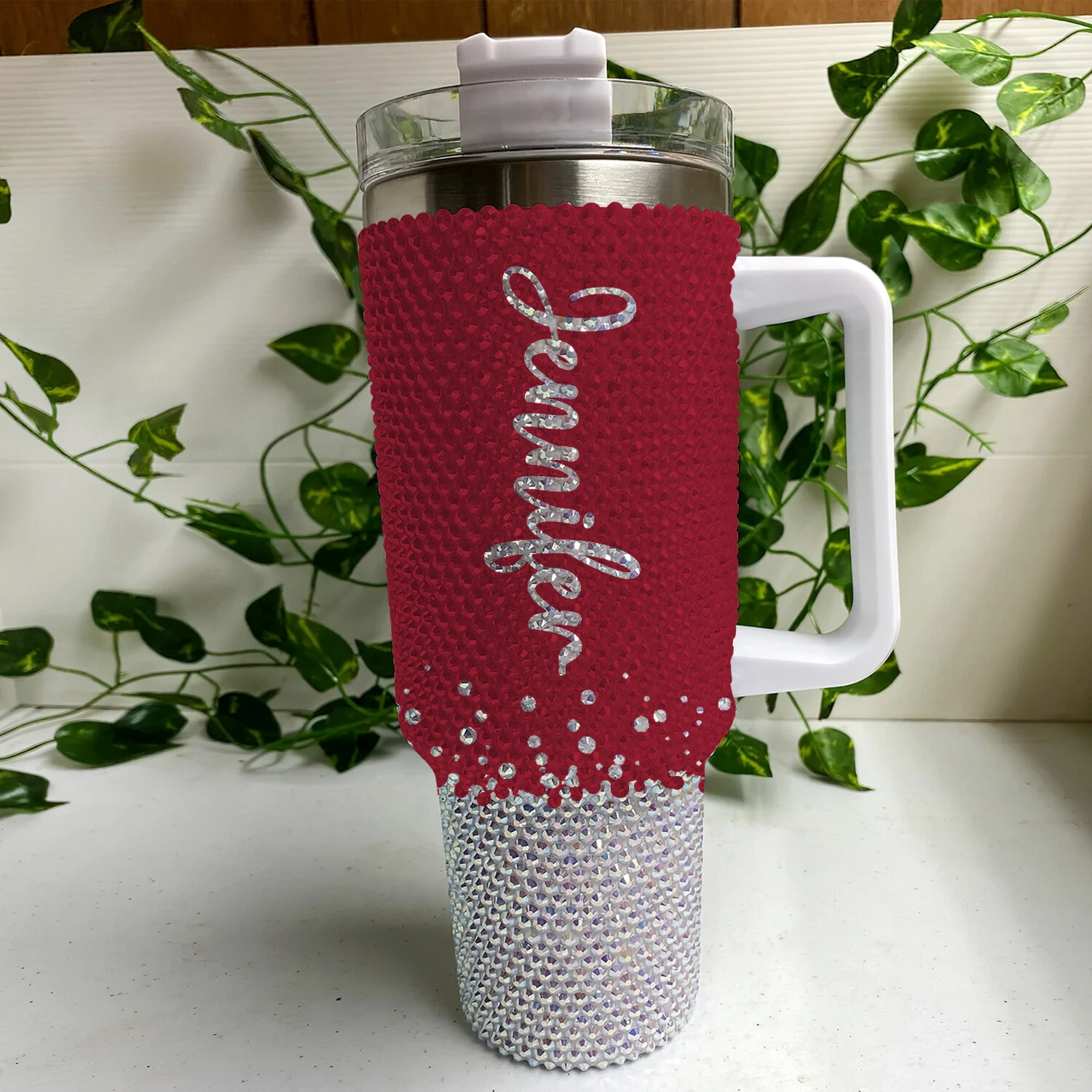 Oklahoma Sooners - 40oz Bling Tumbler