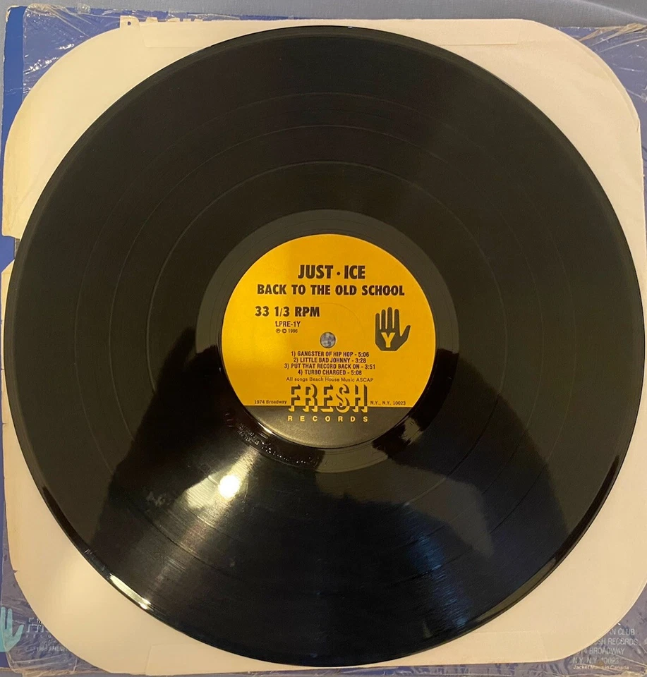 Just Ice & Mantronix - Back To The Old School Vinyl LP - Bild 4 von 4