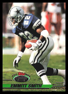 1993 Stadium Club Emmitt Smith #85    Dallas Cowboys 3E