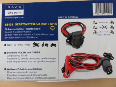 BAAS Bikestart BS103 Starthilfe zum Festeinbau Komplettset