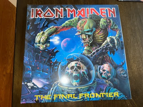 IRON MAIDEN THE FINAL FRONTIER LIVE DOUBLE LP/VINYL  NEW SEALED EDDIE LIVES!!!