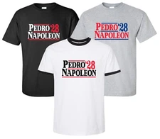 "Vote for Pedro" T-Shirt napoleon dynamite movie 2028 funny election costume