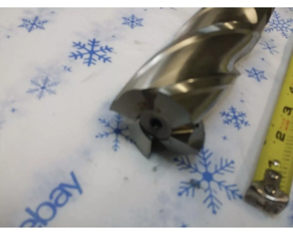 2" End Mill Niagara 4F 46765 SQUARE UNC HSS 2X2X5X7-3/4" LD 10.913 L140 9 - Image 3 of 4