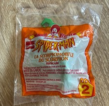 Vintage McDonald s Happy Meal Toy - Marvel Spider Man SCORPION - Sealed - 1990s