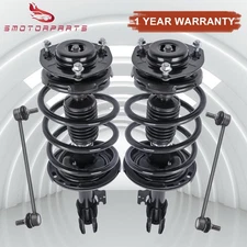 Front Shock Strut & Sway Bar for 2010-2013 Lexus RX350 RX450h Toyota Highlander