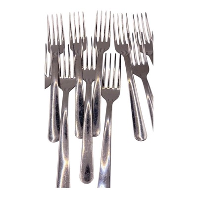 Tramontina 732 NSF 16 Dinner Forks Replacement Silverware Brazil 7
