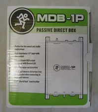 Mackie MDB-1P Passive Direct Box, New!