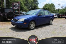 2005 Ford Focus Zx4 Se Sedan 4d 2005 Ford Focus Zx4 Se Sedan 4d