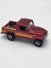 Vintage Hot Wheels 1982 Jeep Scrambler Pickup Truck Red Diecast Malaysia Q1