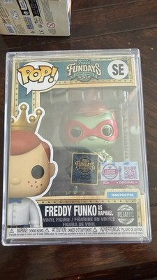 Funko Pop! Freddy Funko as Raphael METALLIC LE 1050 Fundays Exclusive